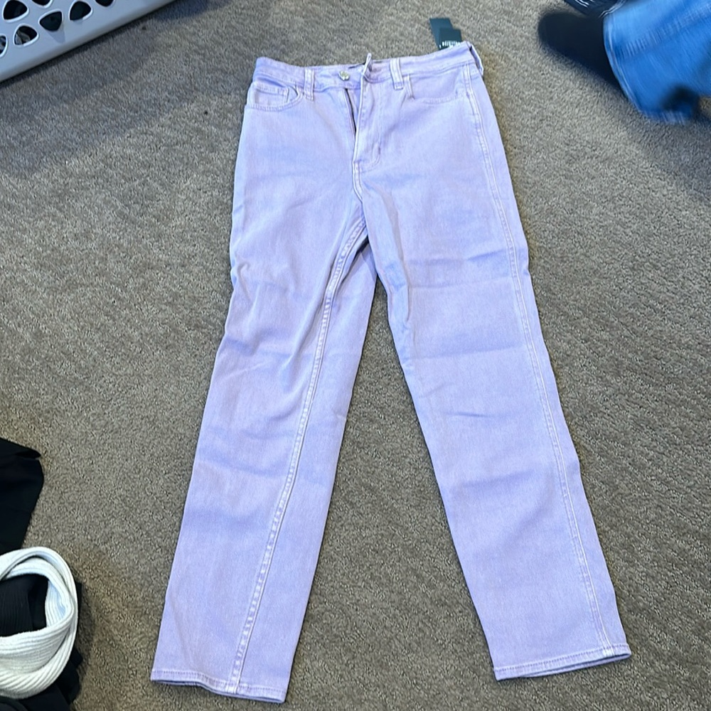 Purple hollister  pants